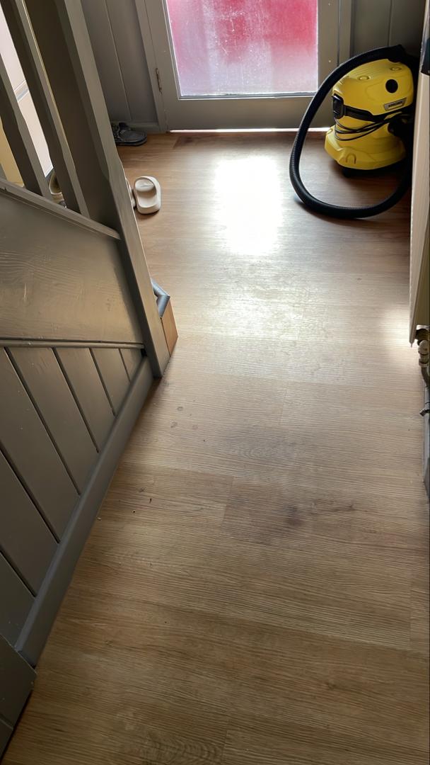 Hardwood Before Cleaning